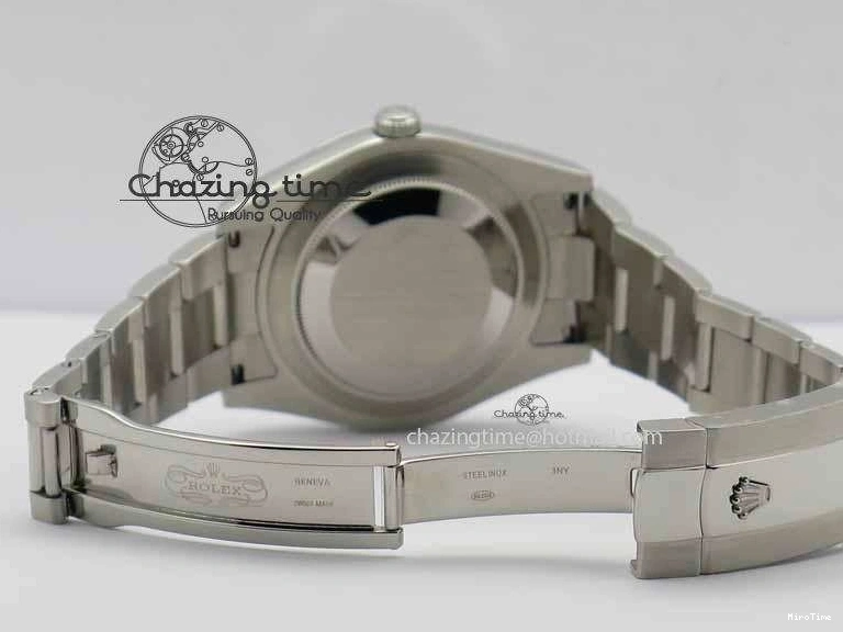 MiroTime 0131 DateJust II 41mm SS BP Maker Best Edition White Dial On SS Bracelet SA Snug 3733